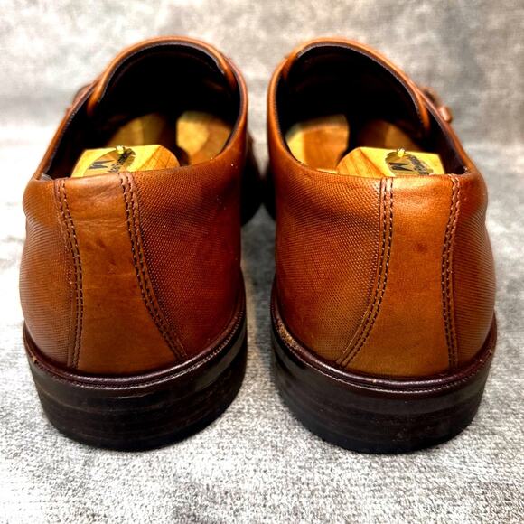 Ecco Monk Strap Brown Leather Loafers Men’s 13 US main image 6